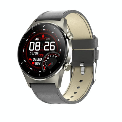 Waterproof Smart Watch With Heart / Bp / Oxygen / Sleep Monitoring - Ip68 - Black