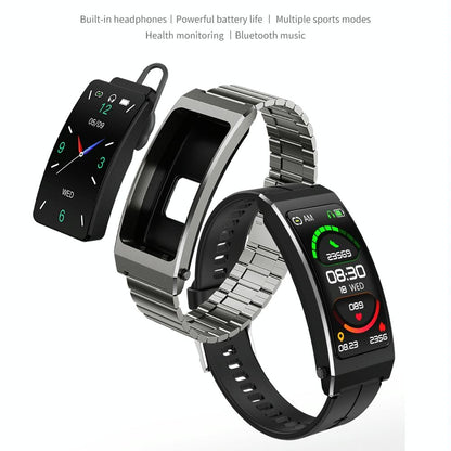 Sleep Oxygen Monitoring Smart Bracelet - Black