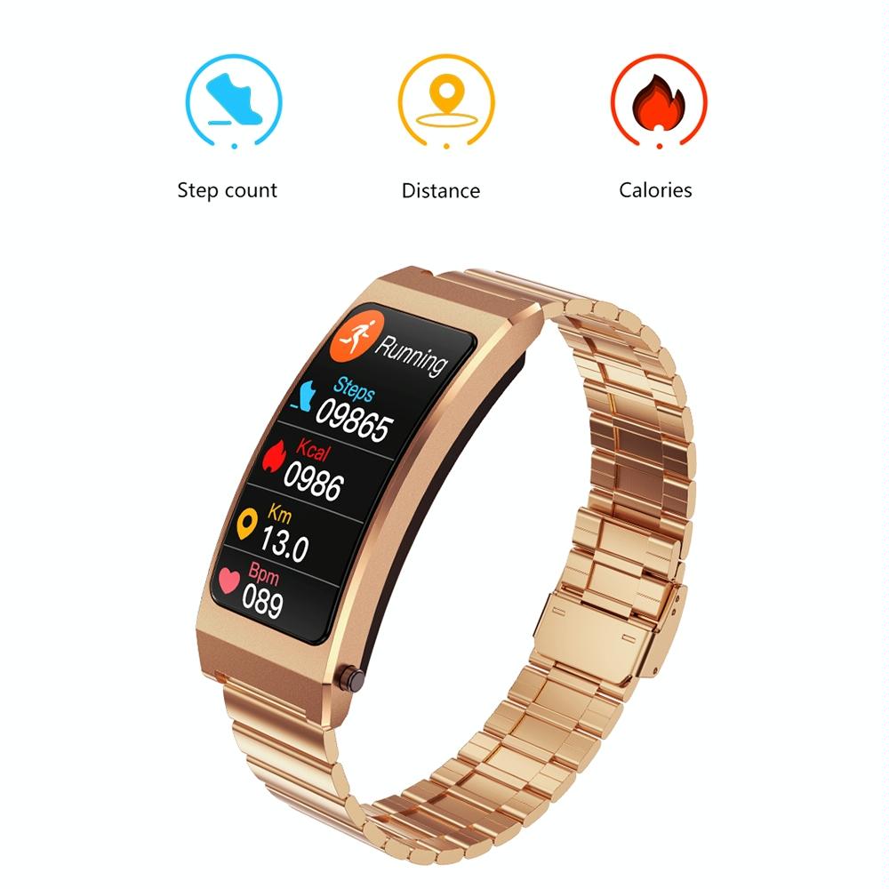 Sleep Oxygen Monitoring Smart Bracelet - Black