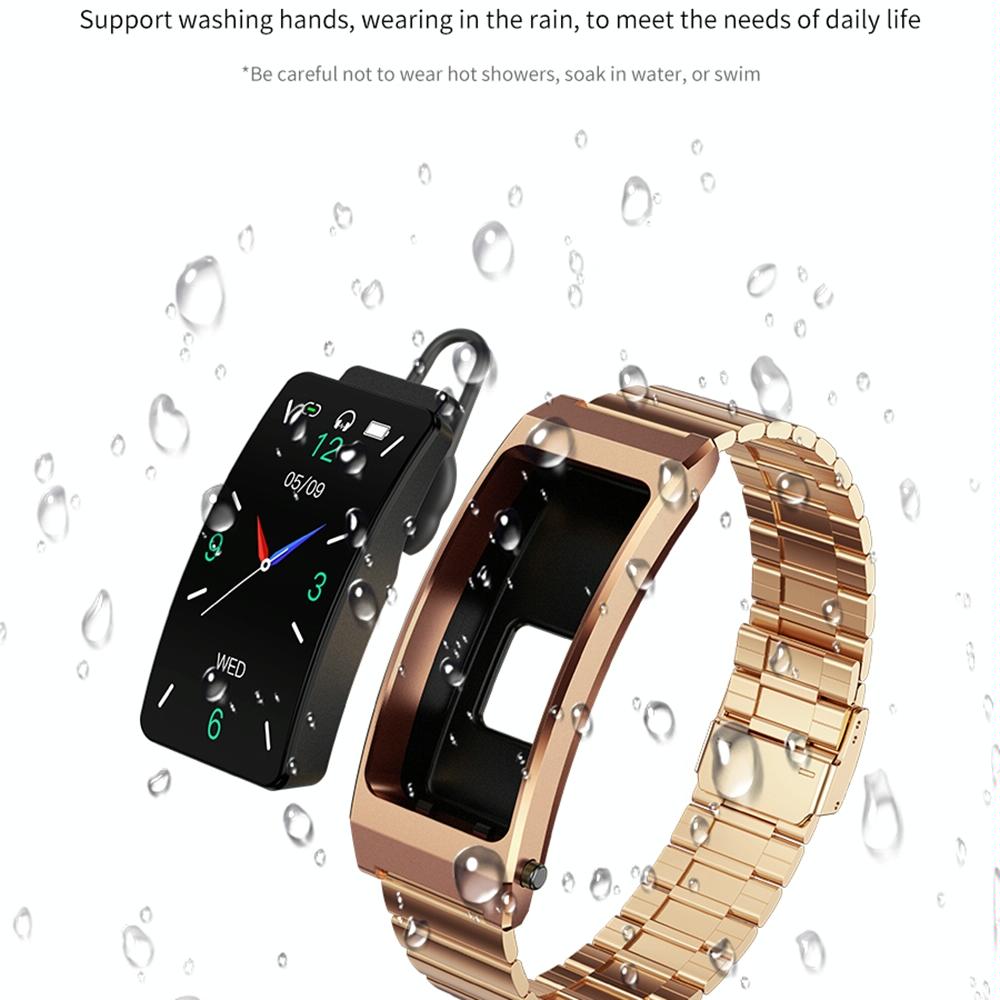 Sleep Oxygen Monitoring Smart Bracelet - Black