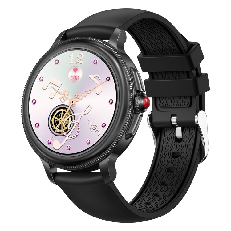 Smart Wristband With Waterproof Heart Rate And Blood Pressure Monitoring - Black