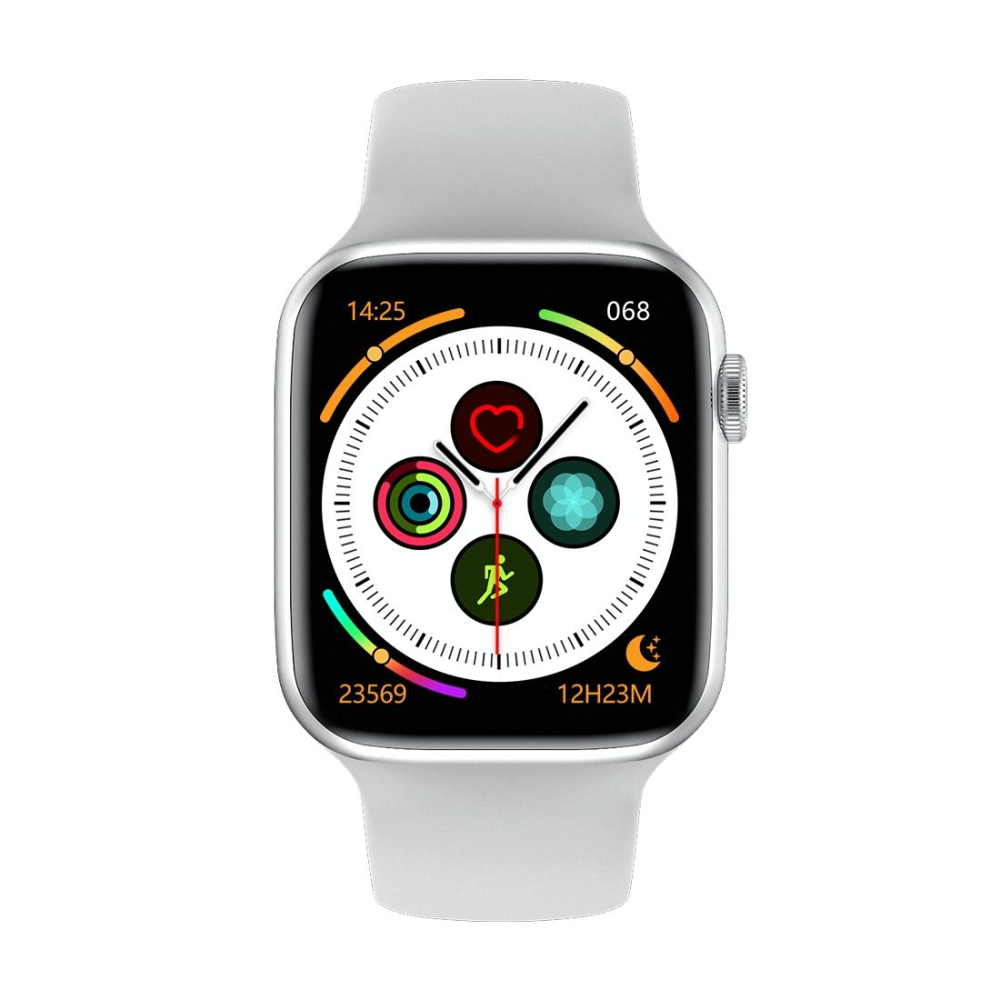 1.75 Inch Ips Smart Watch Waterproof Temp / Heart / Bp / Sleep Monitoring - Black