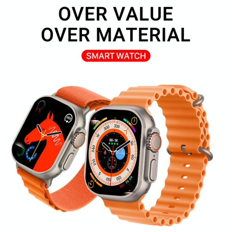1.5 Inch Silicone Band Smart Watch Bluetooth Call / Heart Rate / Blood Pressure / Blood Oxygen - Black