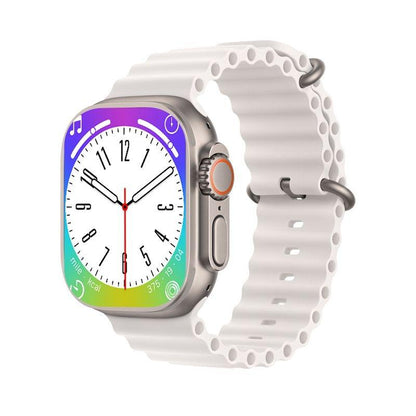1.5 Inch Silicone Band Smart Watch Bluetooth Call / Heart Rate / Blood Pressure / Blood Oxygen - Black
