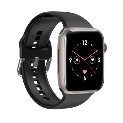 2.01 Inch Waterproof Smart Watch Bt Call / Heart Rate / Blood Pressure / Blood Oxygen - Black Gold