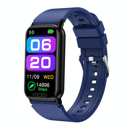 Smart Health Monitoring Watch With Colour Screen - Black