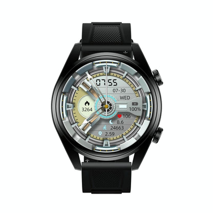 1.43 Inch Ip67 Sport Smart Watch Support Bluetooth Call / Sleep / Blood Oxygen / Heart Rate / Blood Pressure Health Monitor - Black