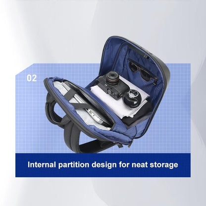 Waterproof Business Laptop Backpack - Large Capacity with Password Lock