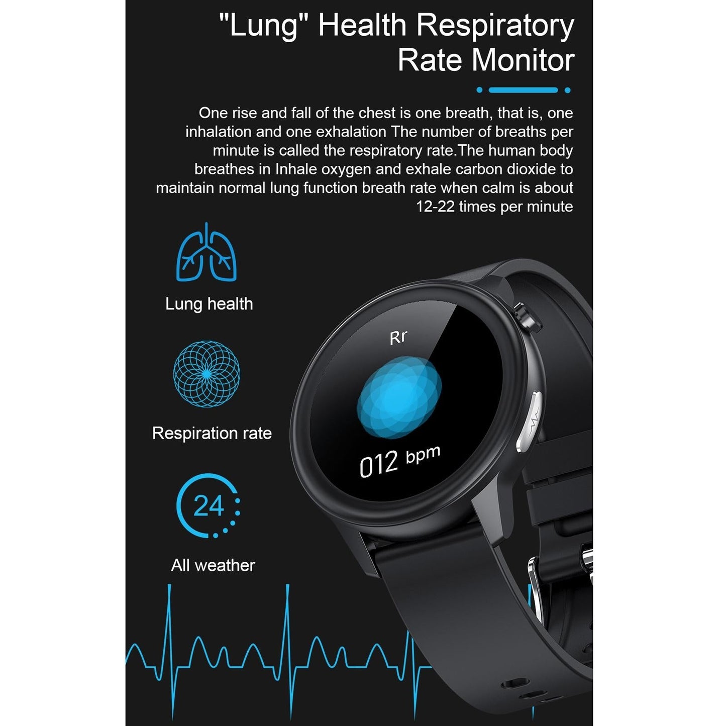 Waterproof Smart Bracelet With Health Monitoring And Metal Strap - Tft Screen