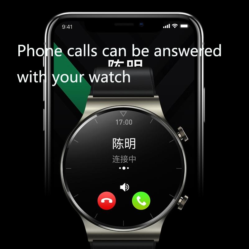 Tws Bluetooth Headset Smart Watch Mp3 Music Sports Business Bluetooth Call Watch Black