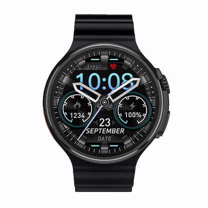 1.6 Inch Tft Round Screen Smart Watch Supports Voice Calls / Blood Oxygen Monitoring - Orange