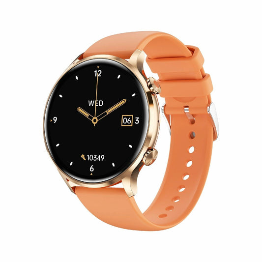 1.39 Inch Bt5.2 Smart Sport Watch Support Bluetooth Call / Sleep / Blood Oxygen / Temperature / Heart Rate / Blood Pressure Health Monitor - Orange