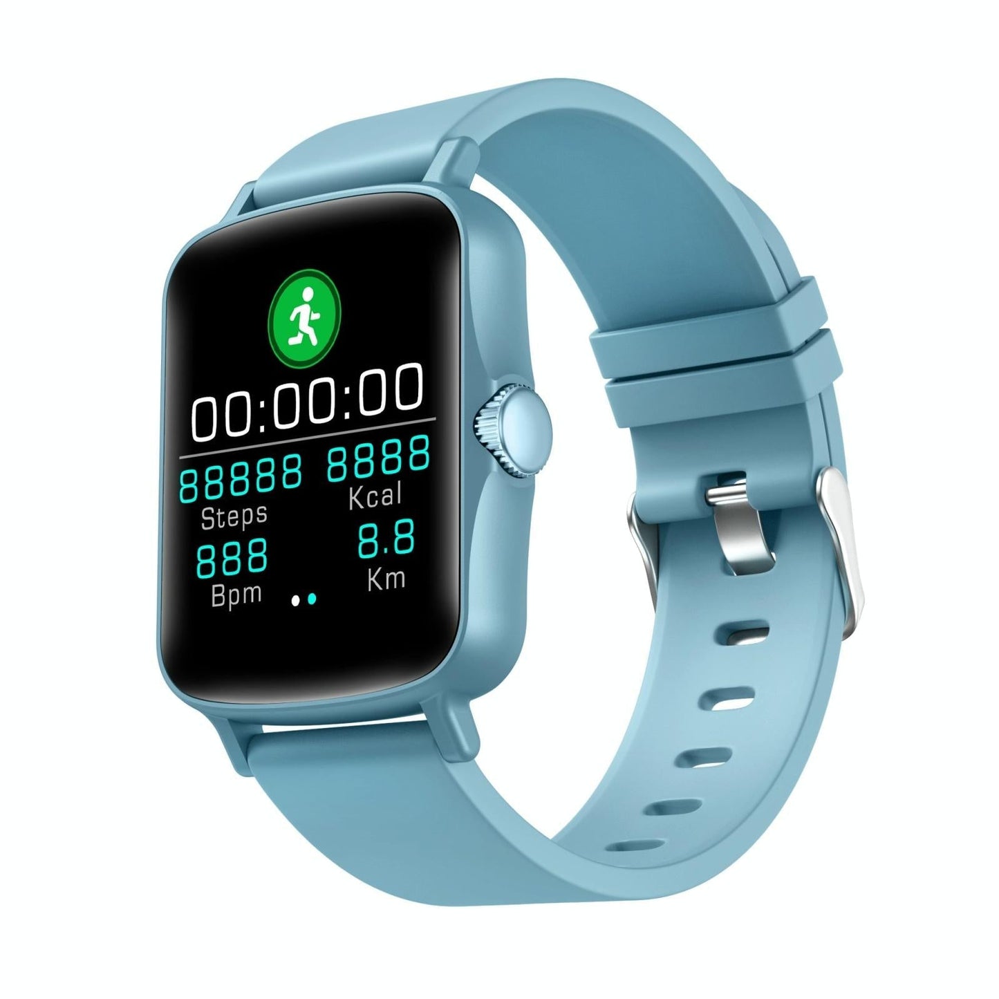 1.44 Inch Ip67 Waterproof Smart Watch With Hd Touch Screen - Pink