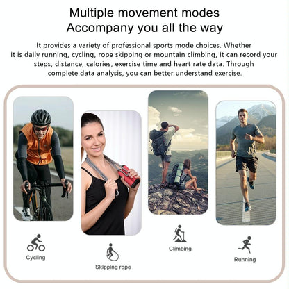 1.69 Inch Ip67 Waterproof Smart Watch With Bluetooth Call & Multiple Sports Modes - Black