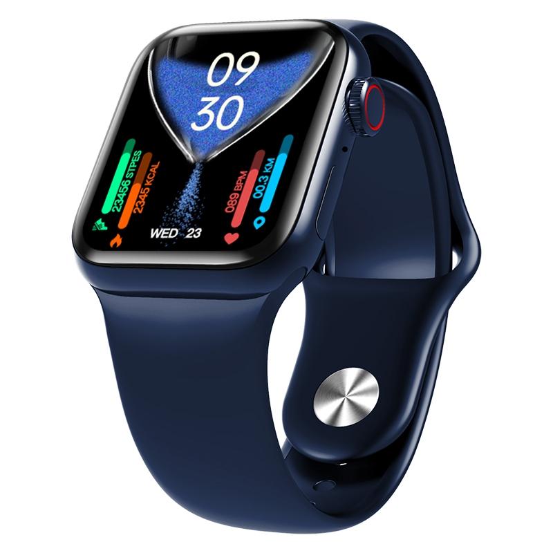 Waterproof Smart Watch With Colour Screen - 1 Inch - Black
