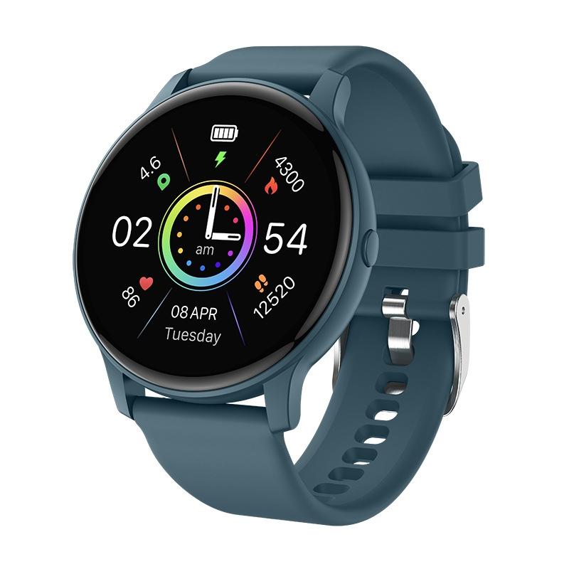 Smart Watch With Heart Rate And Blood Pressure Monitoring - Black