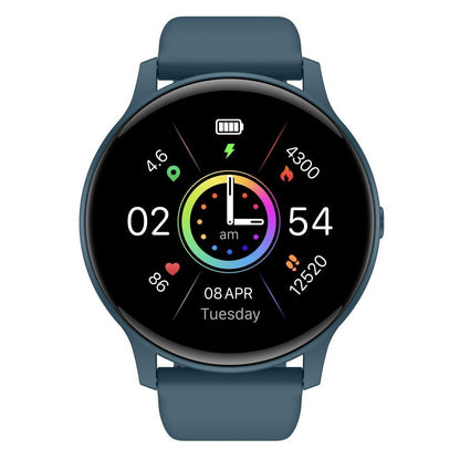 Smart Watch With Heart Rate And Blood Pressure Monitoring - Black