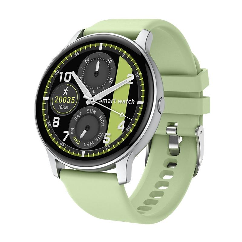 Smart Watch With Heart Rate And Blood Pressure Monitoring - Black