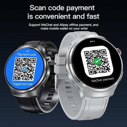 1.46 Inch Colour Screen Smart Watch Support Bluetooth Call / Heart Rate Monitoring - Black