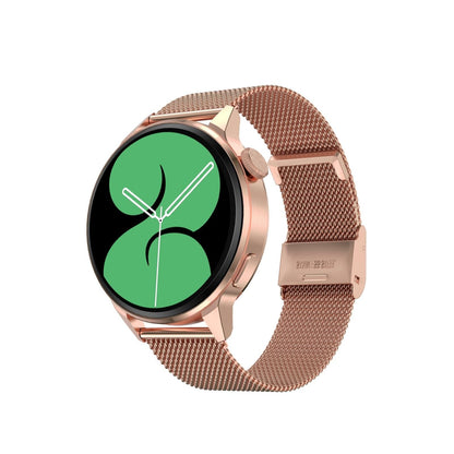 Steel Smart Watch With Colour Screen - Dt4 - Black