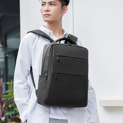 Multifunctional Laptop Backpack in Oxford Cloth - Cxs-605 - Black