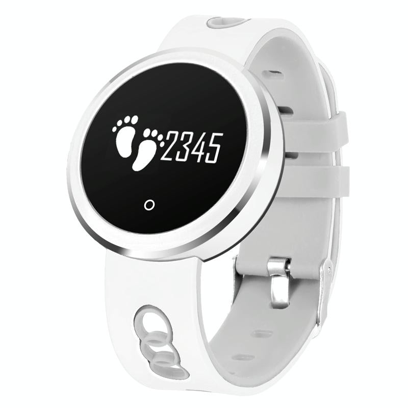 0.95 Inch Hd Oled Screen Display Bluetooth Smart Bracelet Ip68 Waterproof Support Pedometer / Sedentary Reminder / Heart Rate Monitor / Sleep Monitor Compatible With Android And Ios Phones - Black