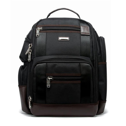 Large Capacity Multi-layer Laptop Backpack with Breathable Design - 15.6 Inch Black - 35x20x43cm