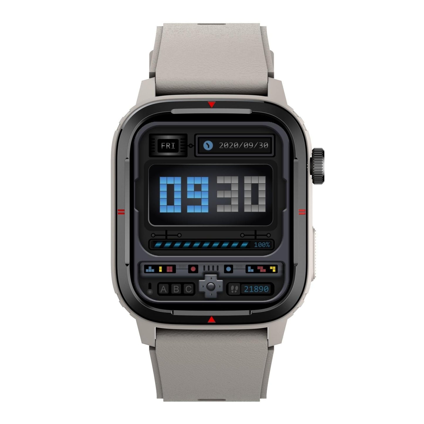 1.7 Inch Tft Hd Screen Smart Watch Support Bluetooth Calling / Blood Pressure Monitoring - Black
