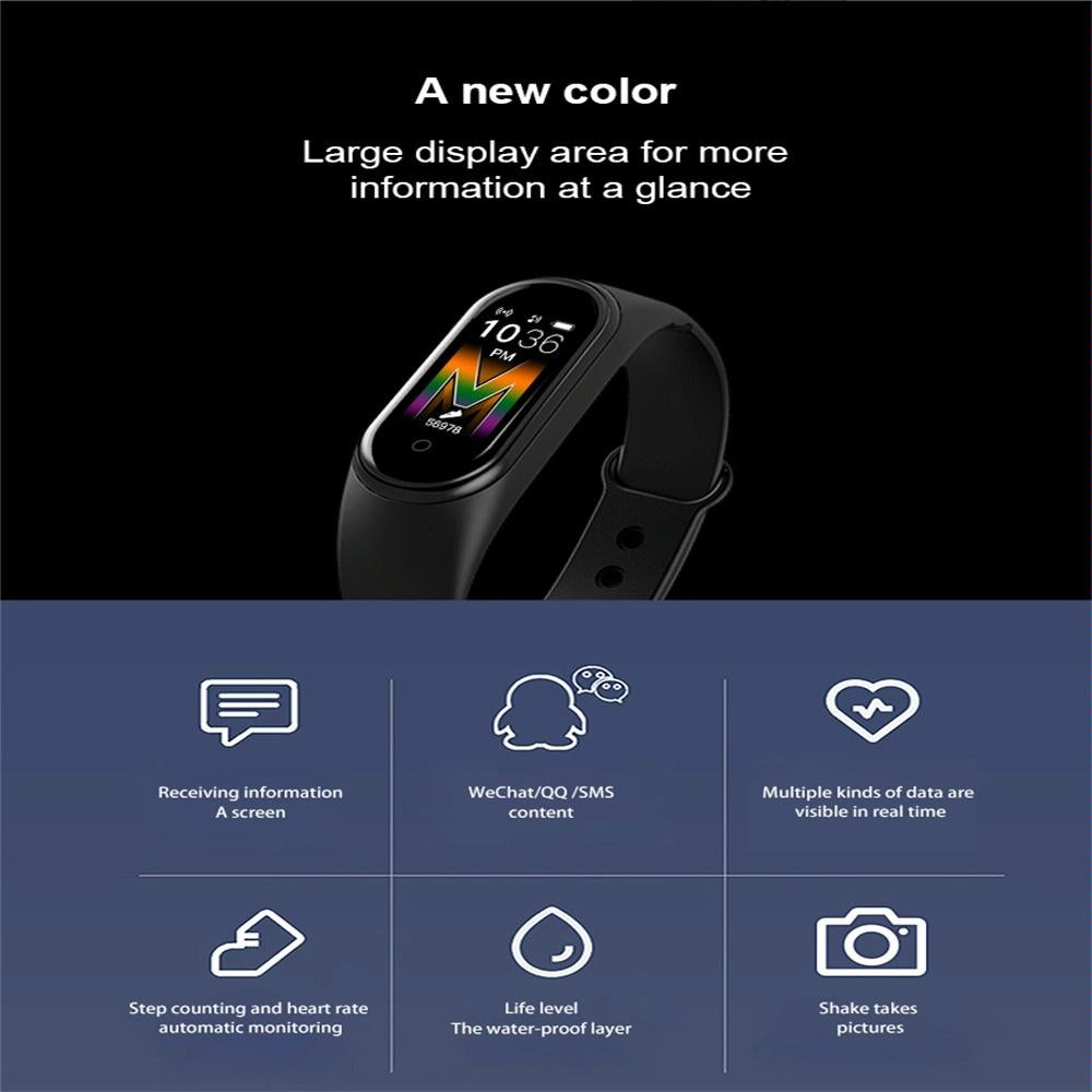 Waterproof Bluetooth Smart Watch With Hr / Bp Monitoring And Colour Screen - Red