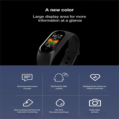 Waterproof Bluetooth Smart Watch With Hr / Bp Monitoring And Colour Screen - Red