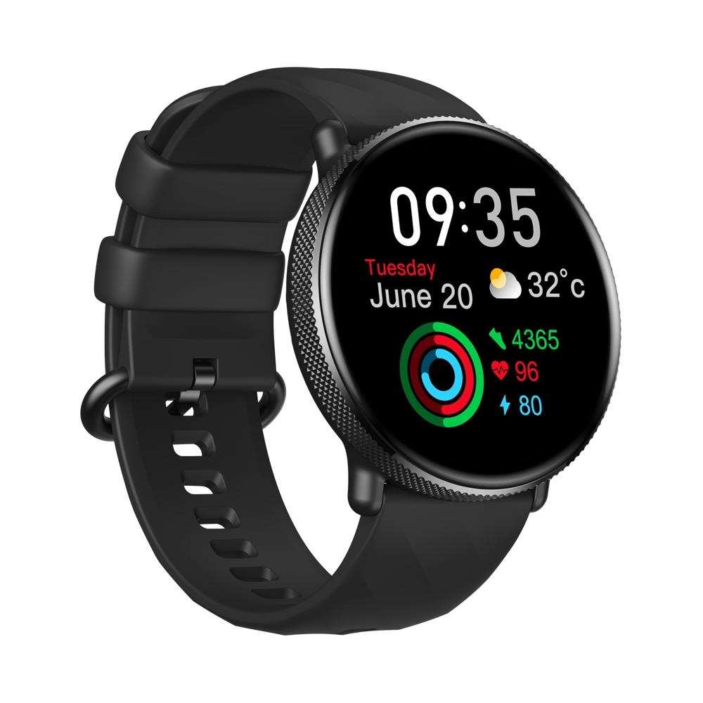 1.43 Inch Screen Voice Calling Smart Watch Support Heart Rate / Blood Pressure / Blood Oxygen - Silver