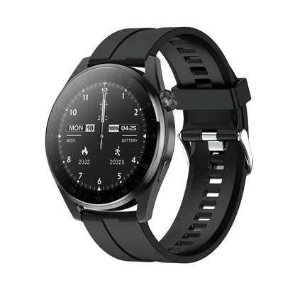 Waterproof Silicone Smartwatch With Colour Display - Silver