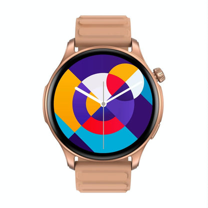 1.43 Inch Bt5.2 Fitness Smart Watch With Health Monitor - Gold