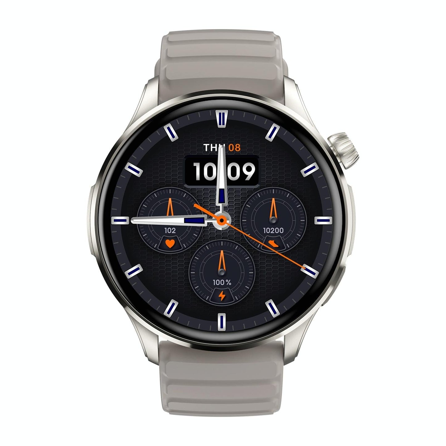 1.43 Inch Bt5.1 Smart Sport Watch With Health Monitoring - Black