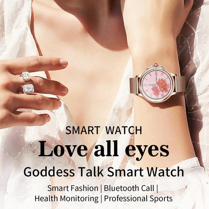 Smart Wristband With Waterproof Heart Rate And Blood Pressure Monitoring - Gold