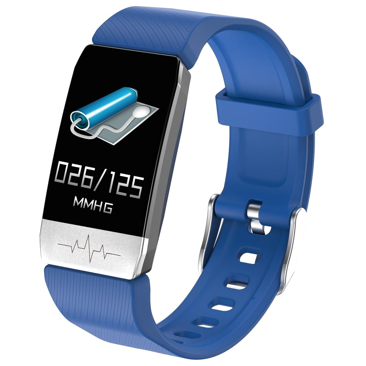 Waterproof Smart Bracelet With Blood Oxygen & Heart Rate Monitoring - Red