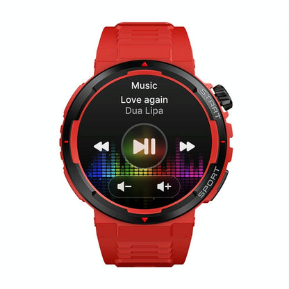 1.43 Inch Fitness & Wellness Smart Watch 24H Health Monitoring - Lava Black
