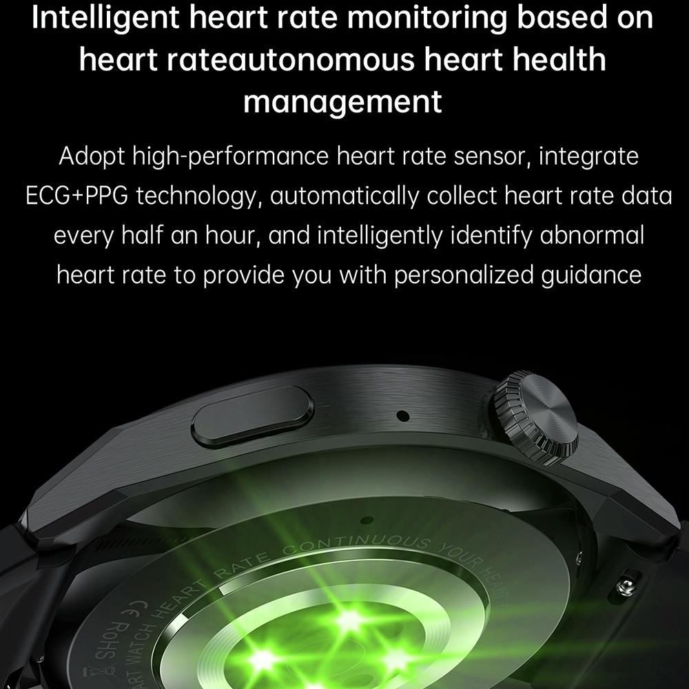 1.6 Inch Waterproof Smart Watch With Bluetooth Call & Nfc - Silver