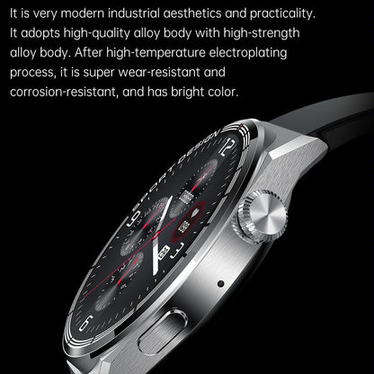 1.6 Inch Waterproof Smart Watch With Bluetooth Call & Nfc - Silver