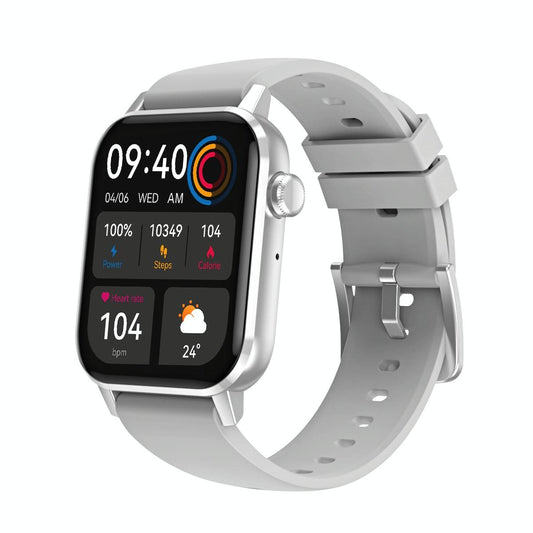 1.69 Inch Multifunctional Heart Rate Smart Watch - Silver