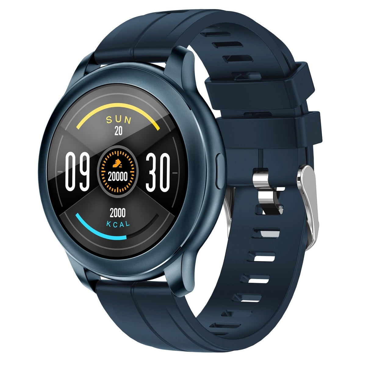 1.3 Inch Ips Colour Screen Ip67 Waterproof Smart Watch Support Sleep Monitor / Heart Rate Monitor / Blood Pressure Monitor - Blue