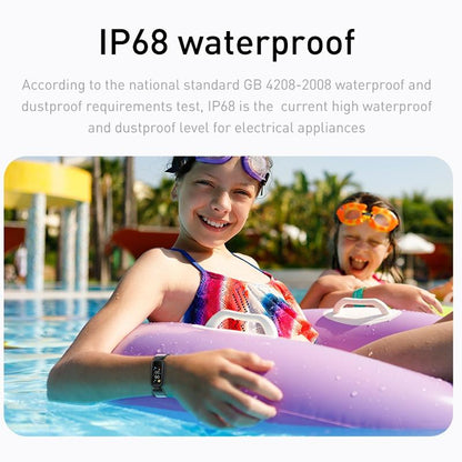 Smart Fitness Bracelet With Bluetooth Sleep Tracking - Black