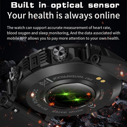 Smart Wristband With Waterproof Heart Rate And Blood Pressure Monitoring - Grey