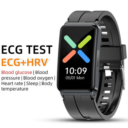 Smart Watch With Heart Rate And Blood Pressure Monitoring - Colour Screen - Pink
