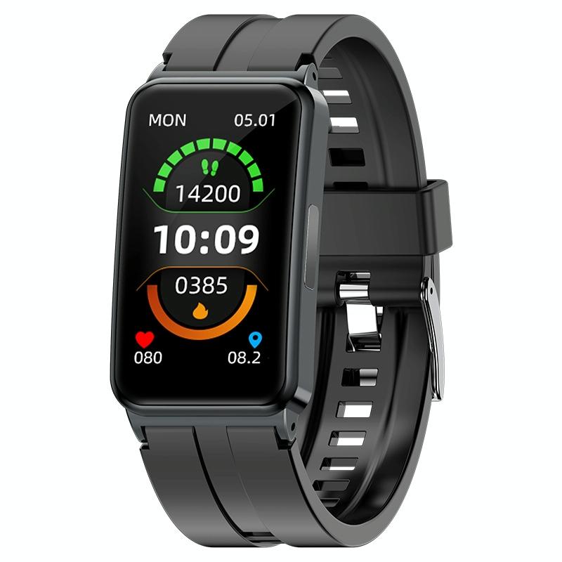 Smart Watch With Heart Rate And Blood Pressure Monitoring - Colour Screen - Pink