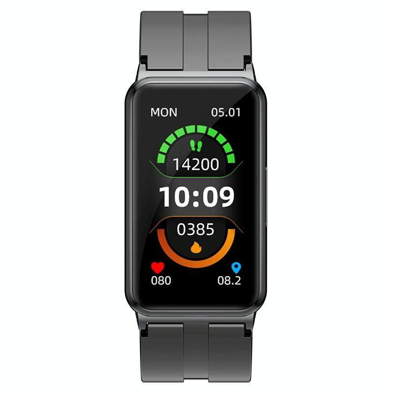 Smart Watch With Heart Rate And Blood Pressure Monitoring - Colour Screen - Pink