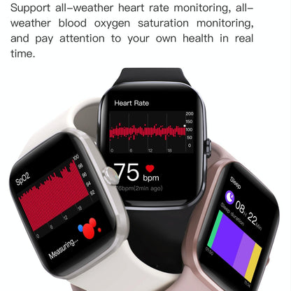 Ip67 Waterproof Smart Bracelet Bluetooth Call Fitness Tracker - Pink