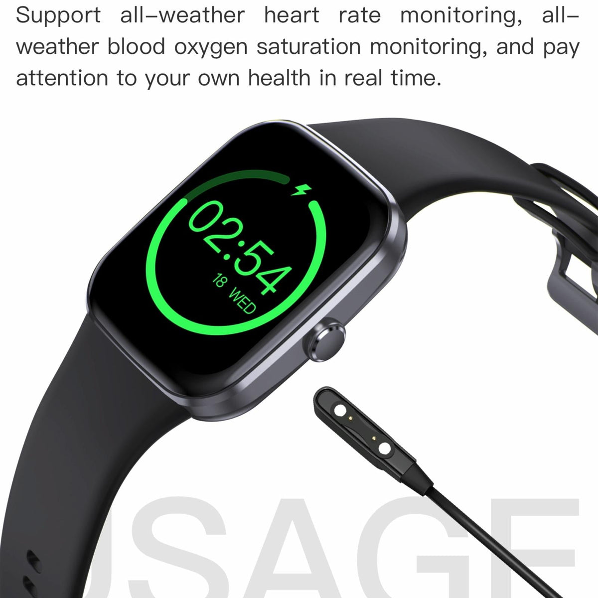 Ip67 Waterproof Smart Bracelet Bluetooth Call Fitness Tracker - Pink