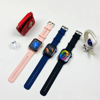 1.85 Inch Ip67 Waterproof Sports Health Monitoring Bluetooth Call Smart Watch - Pink