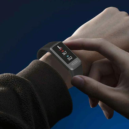 Smart Bracelet With Blood Oxygen Monitoring And Tft Hd Screen - Blue